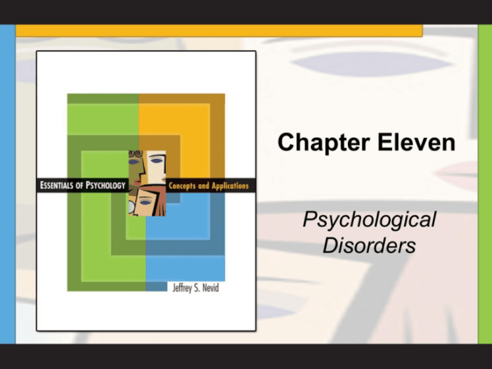 Chapter 14 psychological disorders quiz