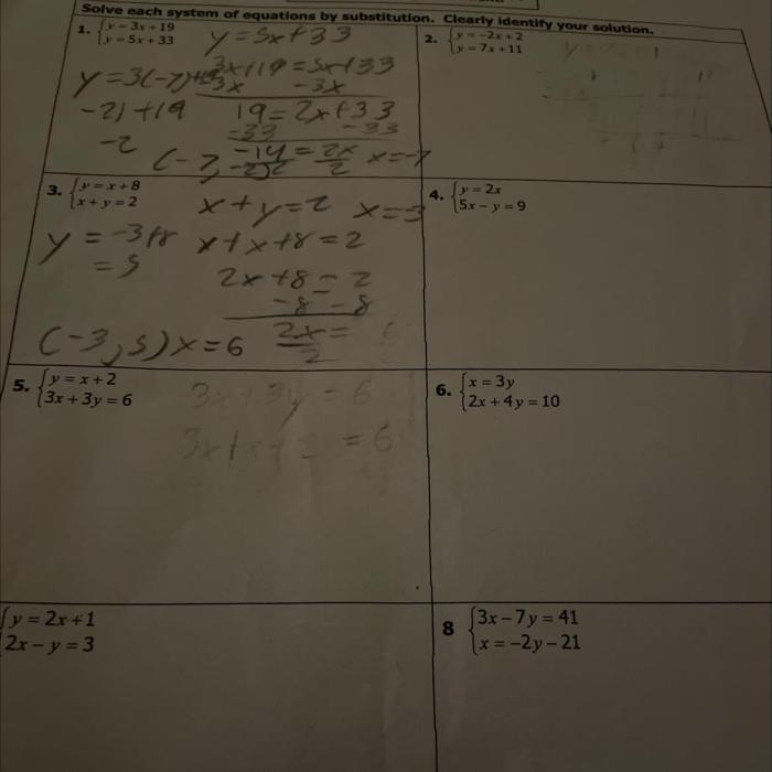 Unit equations and inequalities homework 1