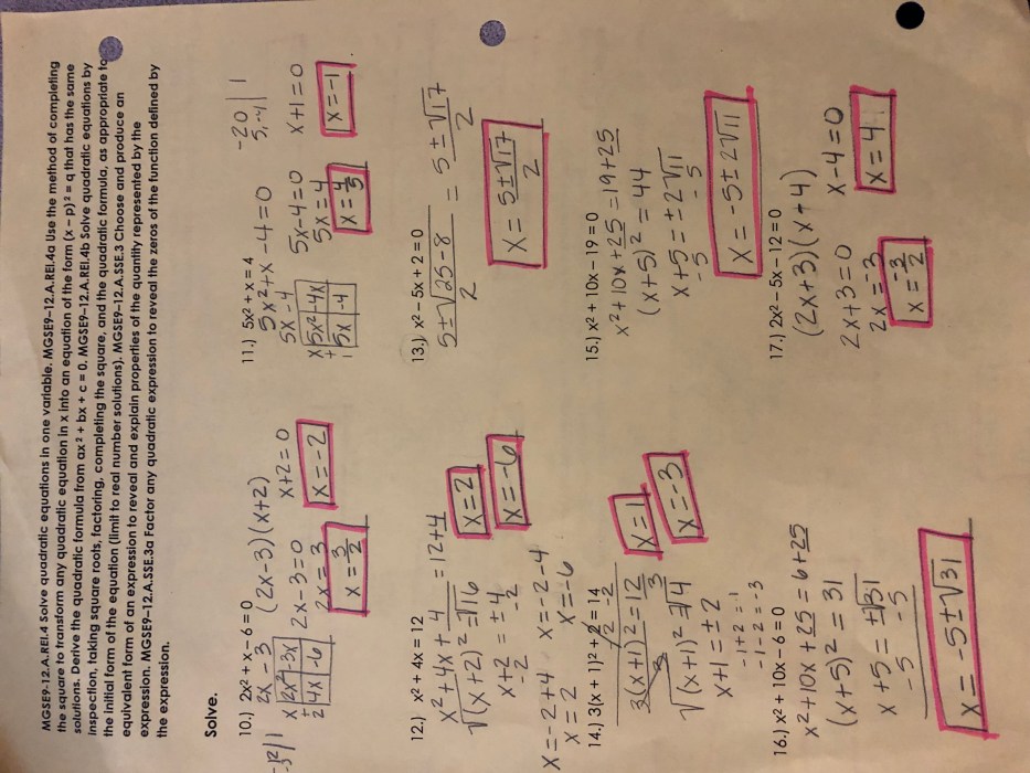 Unit equations and inequalities homework 1