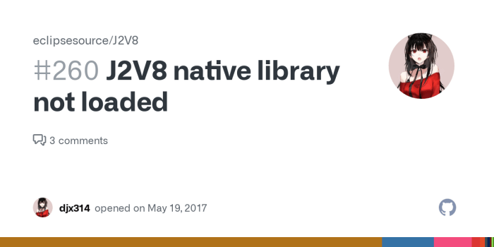 J2v8 native library not loaded