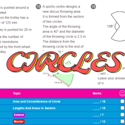 Equations of circles worksheet with answers